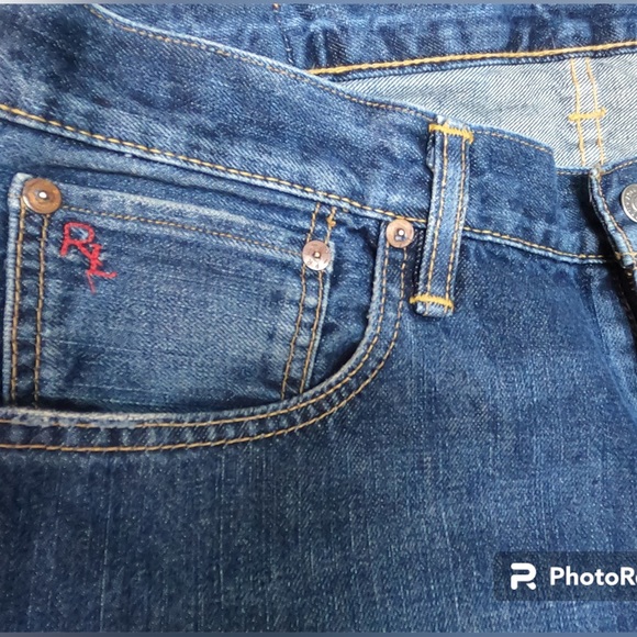 Polo Ralph Lauren Mens Varick Slim Straight Jean 34x32 - Picture 3 of 8